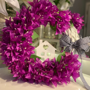 Begonvil Kapı Süsü