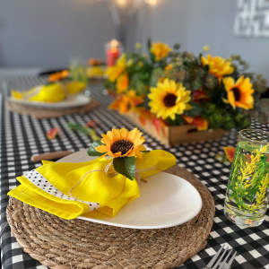 Ayçiçeği Peçete Yüzüğü