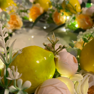 Limon Şakayık Kapı Süsü