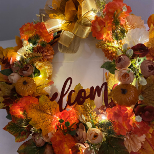 Sonbahar Kapı Süsü